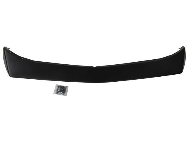 Front Spoiler, Black