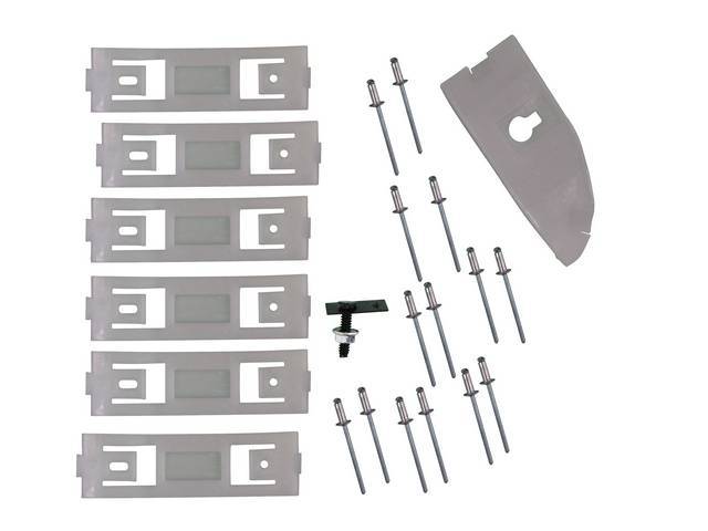 Rocker Panel Molding Clip Kit, LH