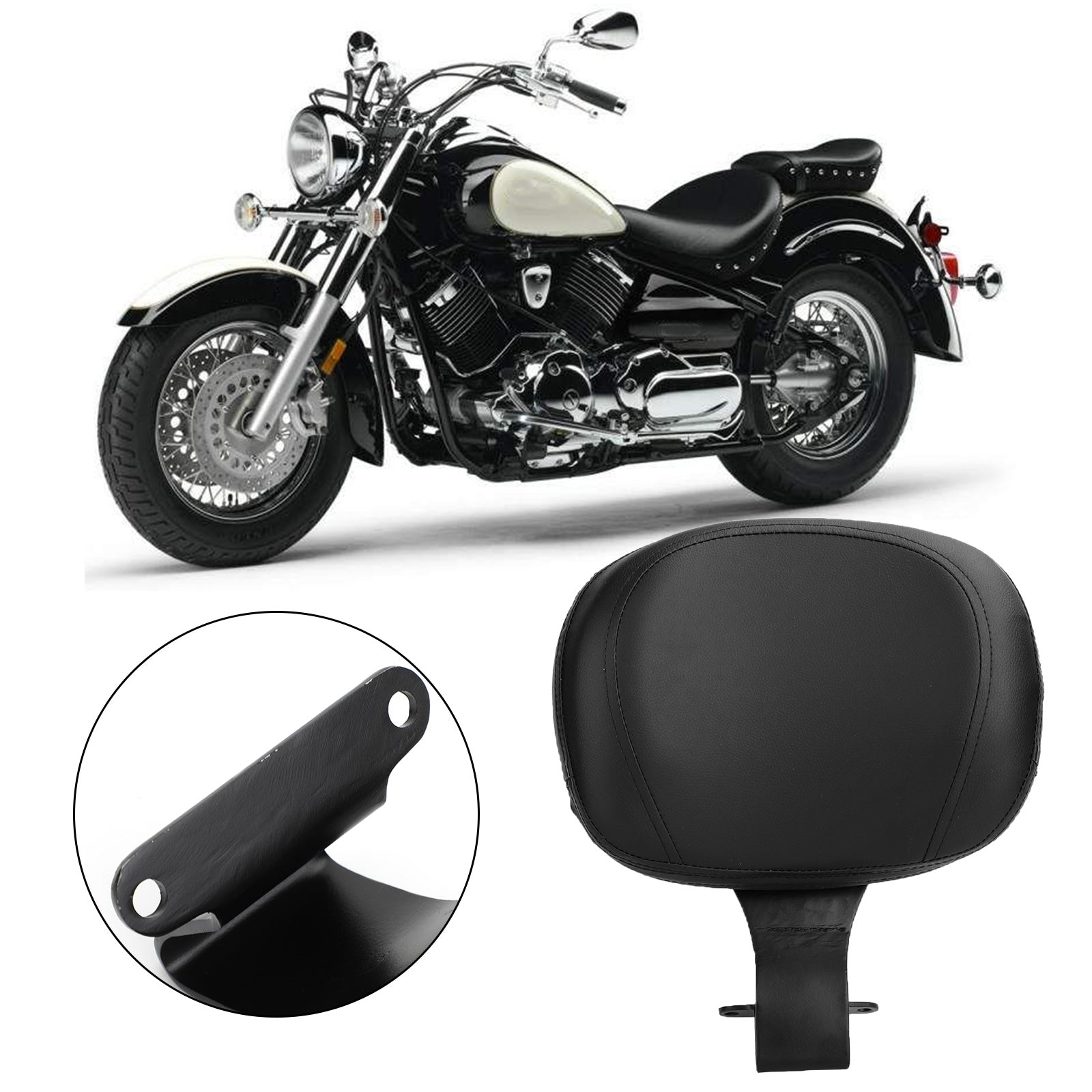 1999-2018 Yamaha VStar / DragStar 1100 XVS 1100 Driver Rider Backrest