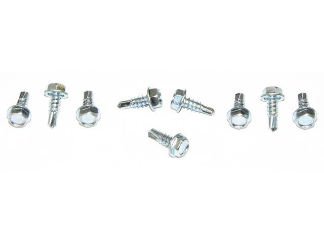 Cowl Outer Grille Panel and Windshield Washer Nozzle Mounting Kit