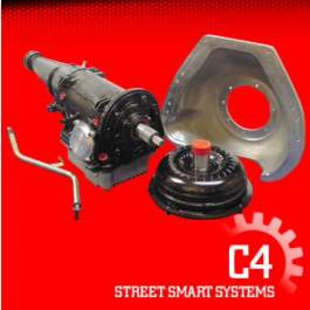 Transmission Package, Street, C4 Automatic, Small Block 289, 302, 351W, 550 HP, Ford, 1964-1979