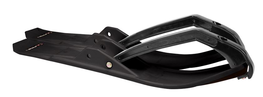 C & A Pro Mini Ski, Black, Pair