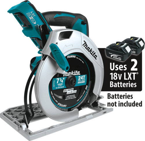 36V (18V X2) LXT™ 7-1/4"A Circular Saw, Tool Only, Makita-built motor, XSH01Z