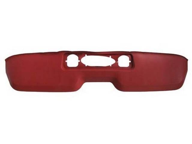 Dash Pad, Reproduction, Bright Red