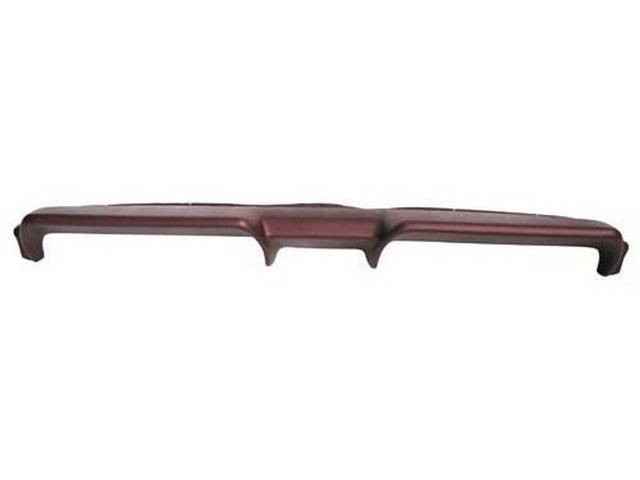 Dash Pad, OE Ford Tooling, Dark Red