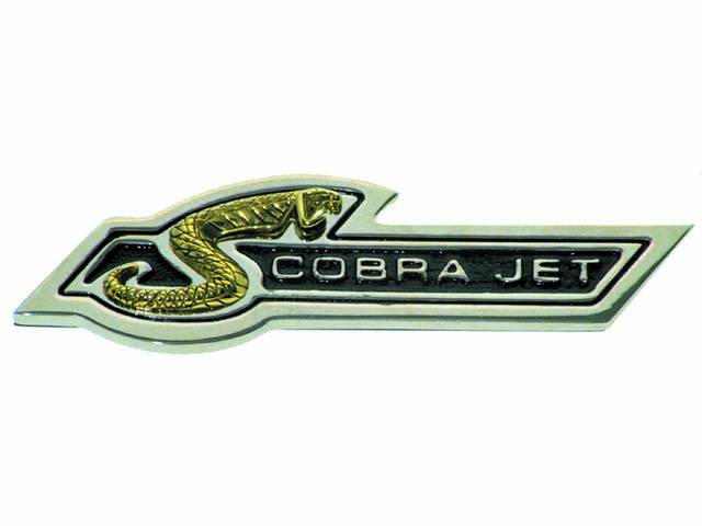 Instrument Panel Emblem, Cobra Jet