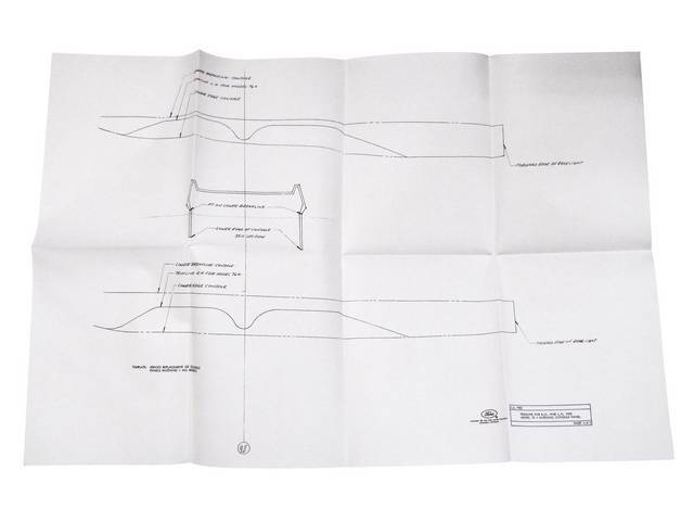 Floor Console Convertible Conversion Cutting Template