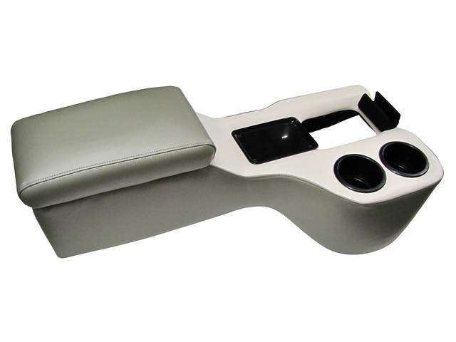 Hump Cruiser Console, Ivy Gold & White Sierra Grain Vinyl