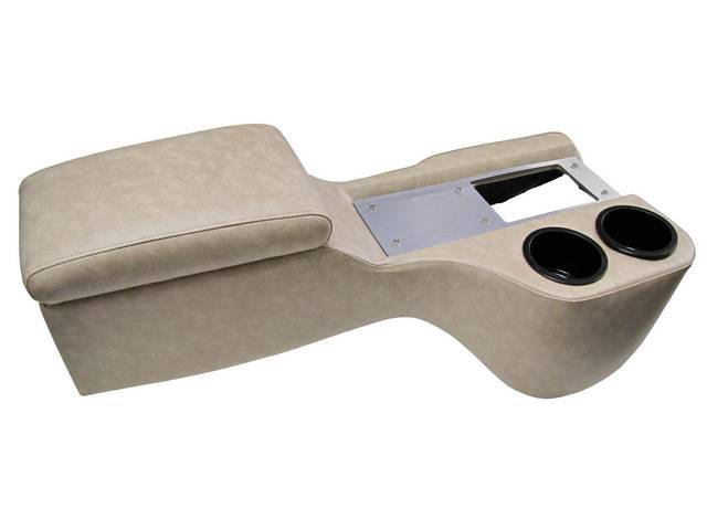 Hump Cruiser Console, Parchment Sierra Grain Vinyl