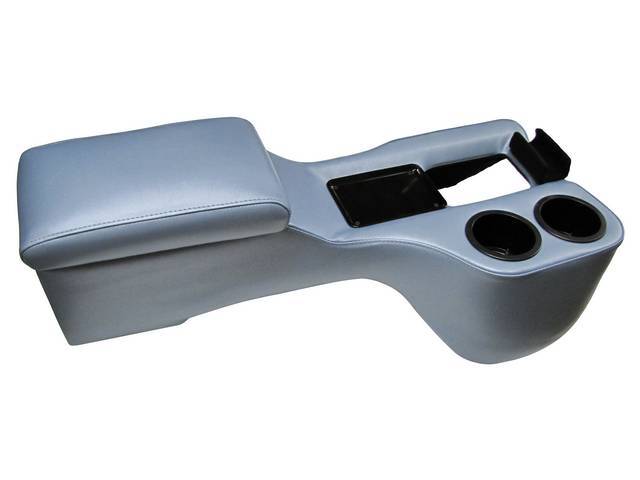 Hump Cruiser Console, Light Blue Sierra Grain Vinyl