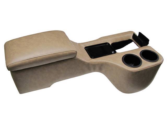 Hump Cruiser Console, Palomino Sierra Grain Vinyl