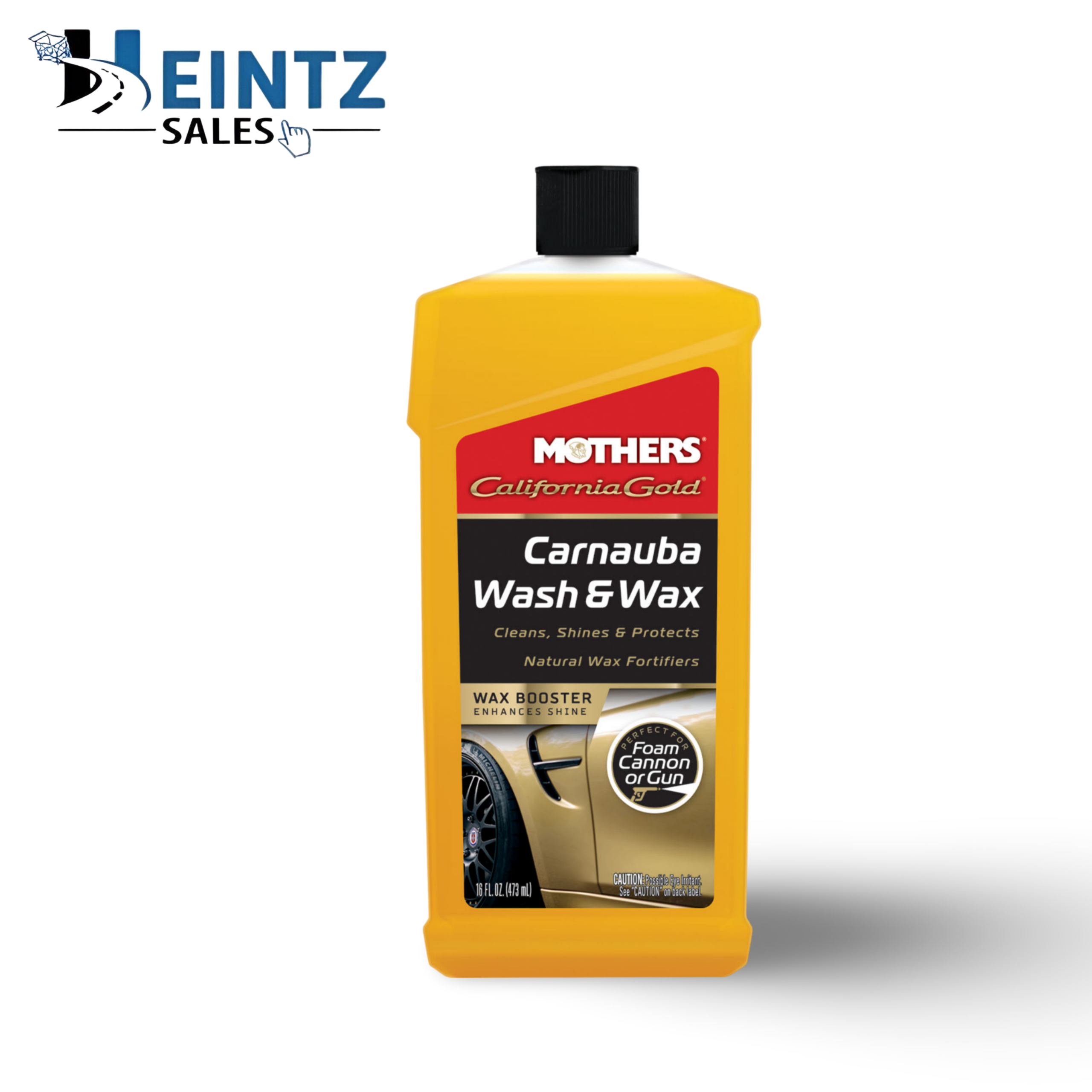 MOTHERS 05676 California Gold Carnauba Wash & Wax - Spot Free - 16 oz.