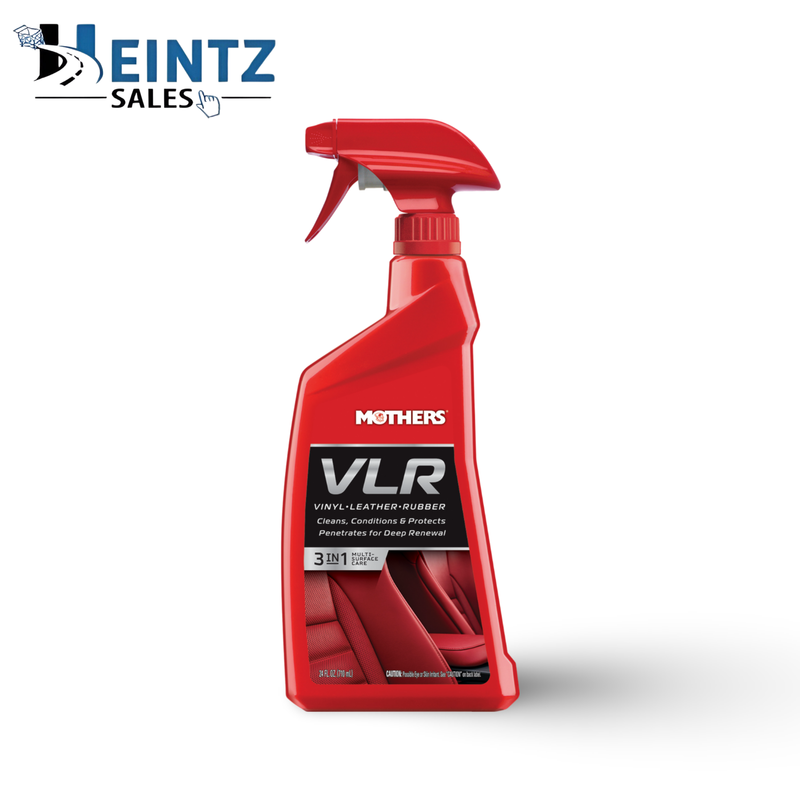 MOTHERS 06524 VLR Vinyl Leather Rubber Care - Conditions & Protects- 24 oz.