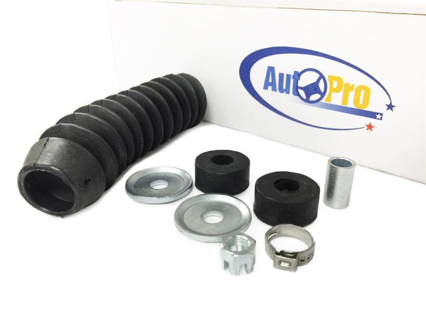 Auto Pro USA Power Steering Cylinder Boot Kit, Includes Bushings/Washers/Spacer/Lock Nut/Cotter Pin PS1010KIT