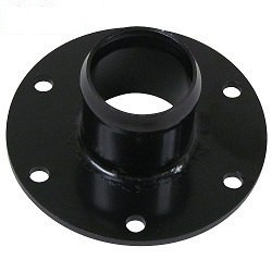 1-1/4" OD Bolt On Gas Tank Fill - Hose Fitting