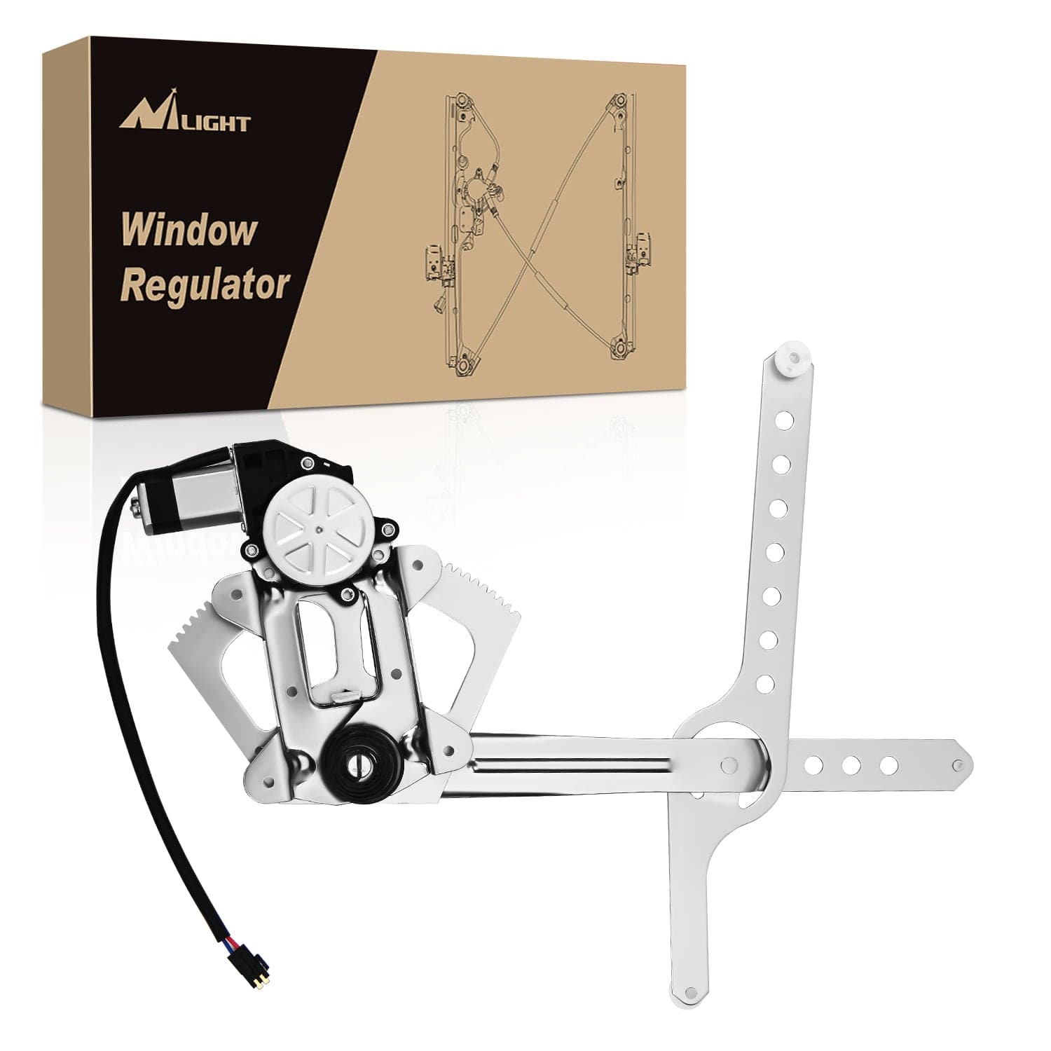 741-655 Window Regulator/Motor Front Driver Side Compatible with 1988-2002 Chevrolet Blazer C1500 C2500 C3500 K1500 K2500 K3500 Tahoe GMC Yukon 1996 1997 1998 1999 2000 2001 2002