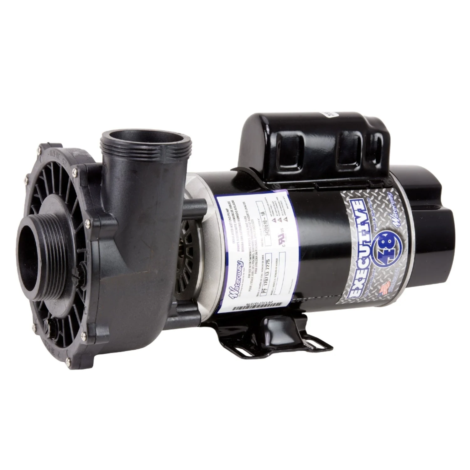 1.5 HP Waterway Executive Spa Pump: 2″ in/out 120V