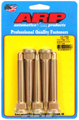 ARP 100-7703 Extended Wheel Studs Ford Disc/Mopar Drum.625" Knurl 1/2" Thread