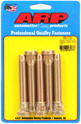 ARP 100-7722 Front Wheel Studs Ford Mustang 05&Up 1/2-20 RH 3.315" UHL.550 Knurl