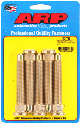 ARP 100-7733 Extended Wheel Studs Ford Mustang M14x1.5 - 3.435" UHL .625 Knurl