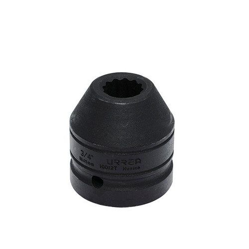 URREA 10018T 1-Inch Drive 12-Point 1 1/8-Inch Impact Socket