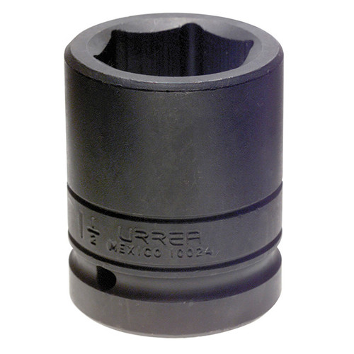 URREA Impact Socket - 1-15/16" 6-Point Socket with 1-Inch Drive & Black Oxide Co