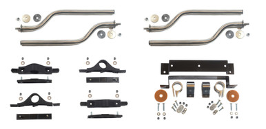 BettsHD Stainless Tube Half Fender Bracket Kit