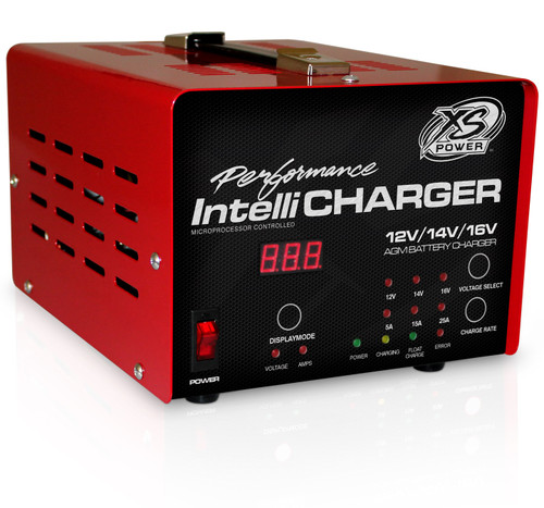 XS Power 1005 Battery Charger, 12/14/16 Volts, 5/15/25 Amps