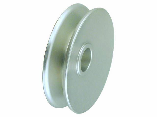 Alternator Drive Pulley, Billet Aluminum, Single Sheave