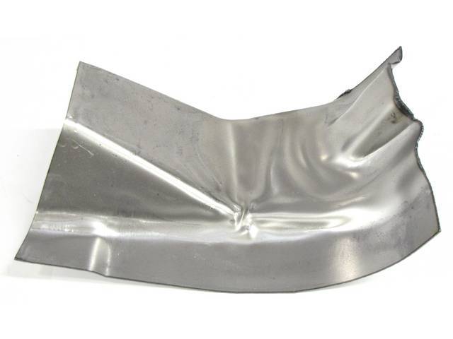 Front Fender Inner Reinforcement Brace, Repair Section, Lower, LH