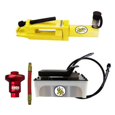 ESCO Yellow Jackit Giant Tire Earthmover Bead Breaker Kit
