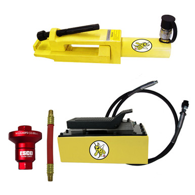 ESCO Yellow Jackit Giant Tire Earthmover Bead Breaker Kit - 10823