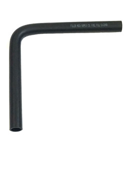 1-1/8" Inch 90° Degree Diesel / Gas Fuel Filler Hose Elbow 28" Long