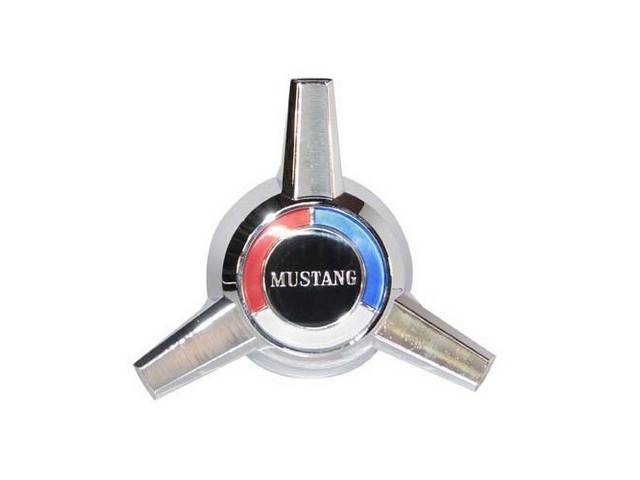 SPINNER ASSY, STANDARD WHEEL COVER, EACH, METAL WITH