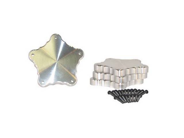 Wheel Cap Set, Torq-Thrust Wheels, Plain