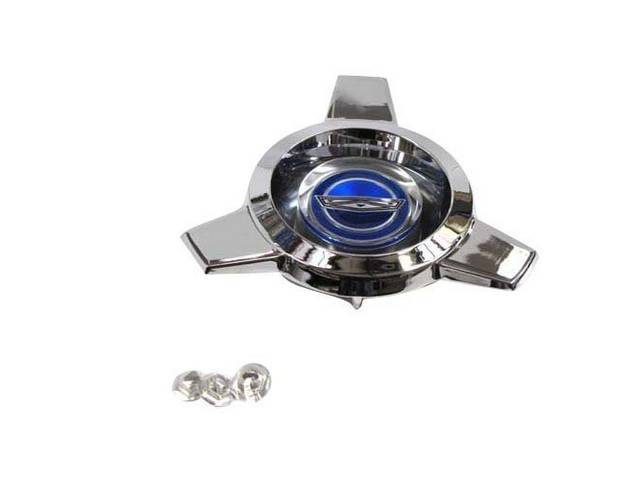 Wire Wheel Cover Center Spinner Assembly