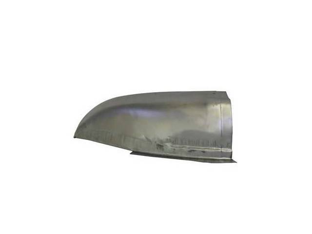 Outer Wheelhouse Repiar Panel, Lower Rear, LH