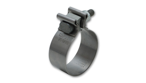 Vibrant 1169 Stainless Steel Band Clamp for 2.75" Exhaust - 1.25" Wide - Each