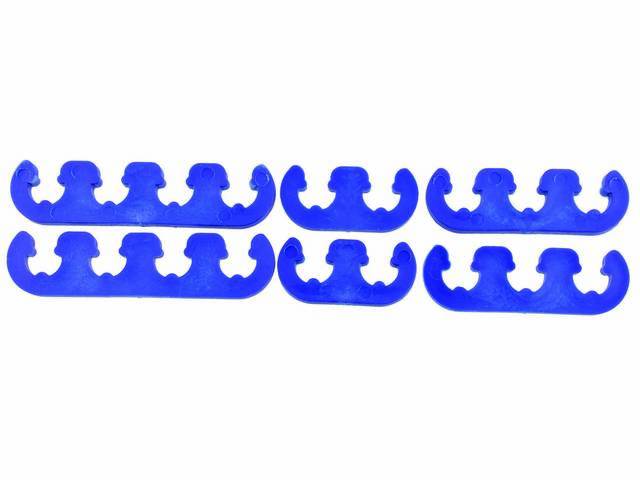 Spark Plug Wire Dividers, Blue