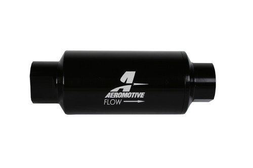 Aeromotive 12350 Inline Fuel Filter - 10AN ORB Inlet/Outlet - 10 Microglass