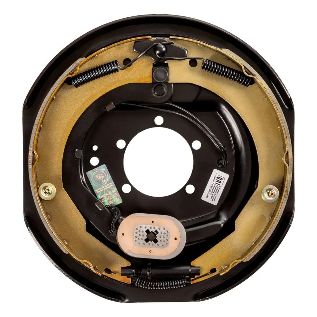 Lippert Electric Trailer Brake Assembly, 12" x 2", 5 Bolt, 5,200-8,000-lb. Axles, Left - 298275