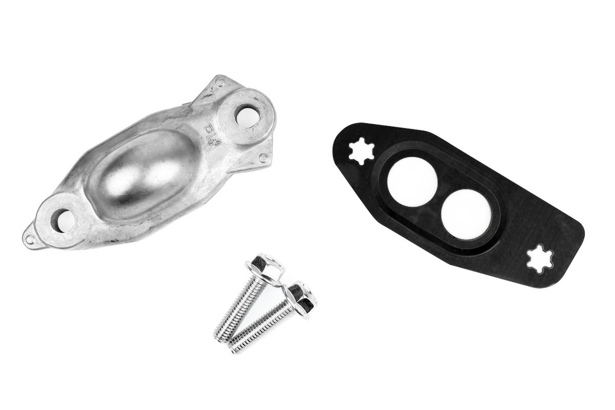 C7 Corvette Oil Cooler Bypass Cover Kit