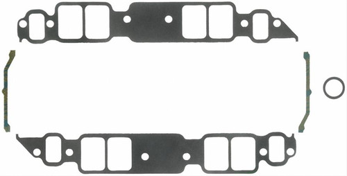FelPro 1275 Intake Manifold Gaskets BBC Aftermarket Large Rectangle Port Heads