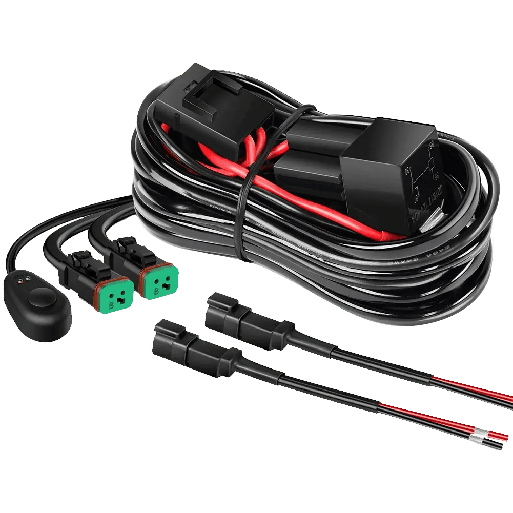 14AWG 11.5FT DT Connector Wire Harness Kit 2 Leads W/ 12V On-Off Switch