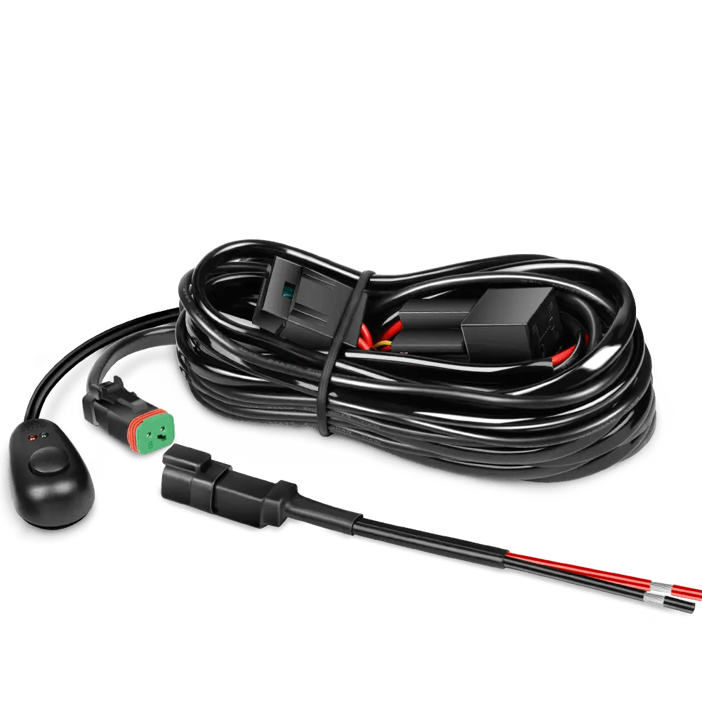 16AWG DT Connector Wire Harness Kit 1 Lead W/ 12V On Off Switch