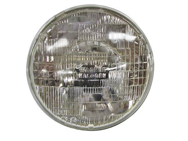 BULB, Headlight, 7 Round, Quartz Halogen
