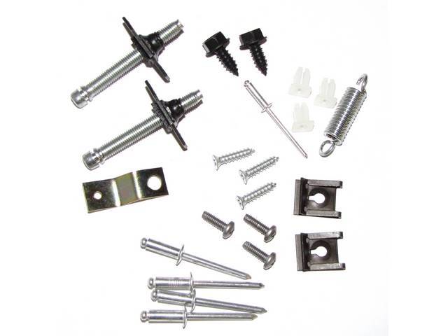 Headlight Adjusting Screws and Nuts