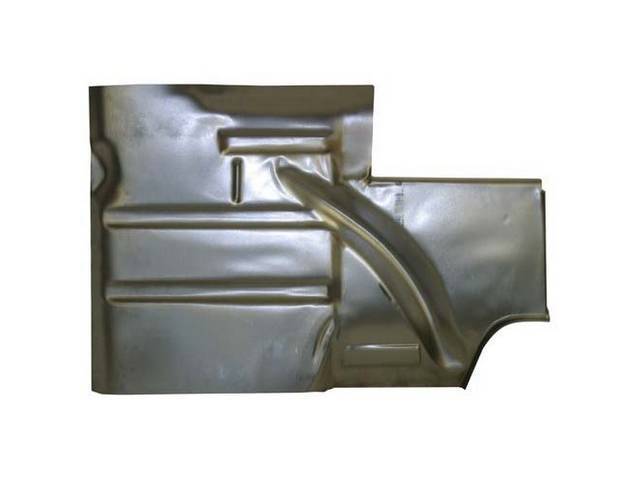 Floor Pan Repair Panel, Rear Under Seat Extension, LH