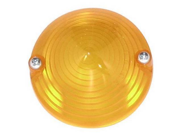 Parking Light Lens, Amber