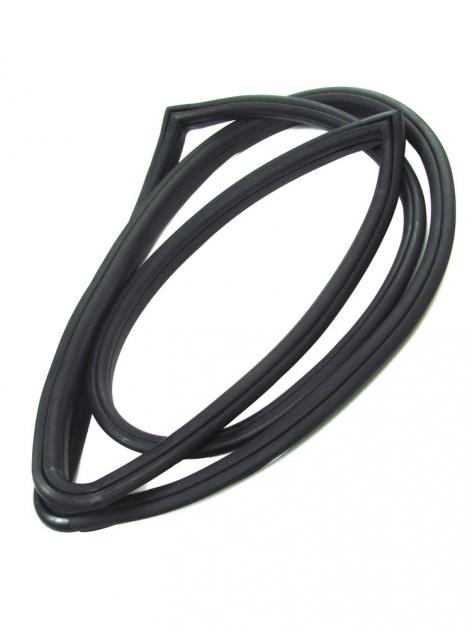 Precision 2Dr Hardtop Models - Rear Window Weatherstrip Seal, With Trim Groove for Steel Trim WCR DB3198